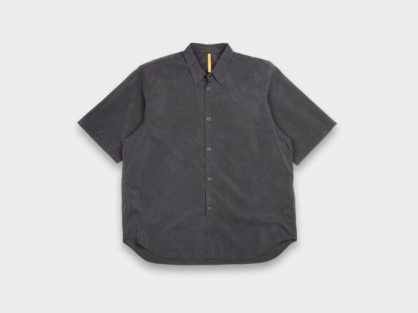SPS9 "S/S Weather Shirt" Black Sand Silk