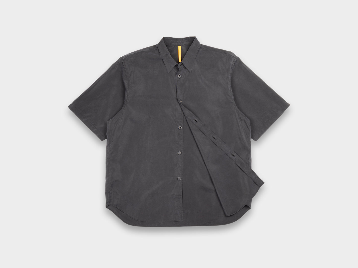 SPS9 "S/S Weather Shirt" Black Sand Silk