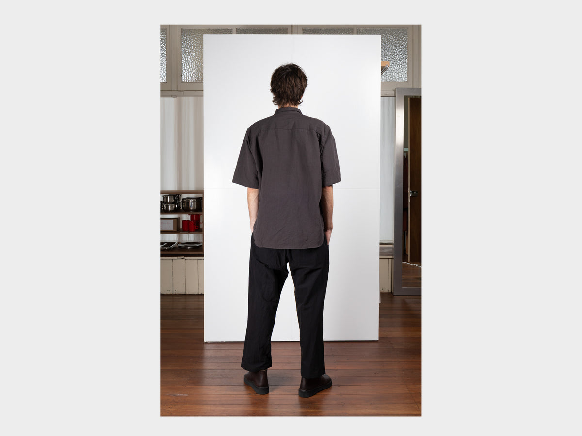 SPS9 "S/S Weather Shirt" Earth Linen
