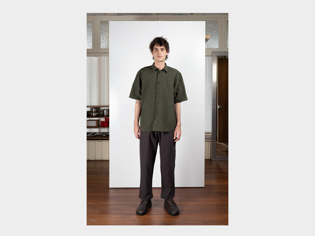 SPS9 "S/S Weather Shirt" Woodland Linen