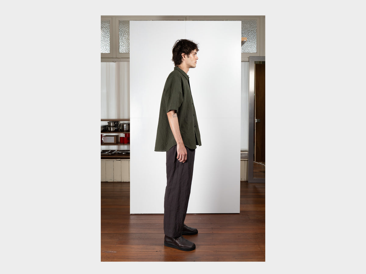 SPS9 "S/S Weather Shirt" Woodland Linen