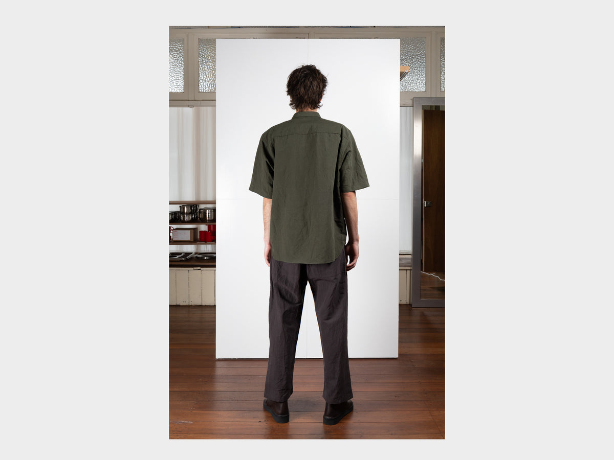 SPS9 "S/S Weather Shirt" Woodland Linen