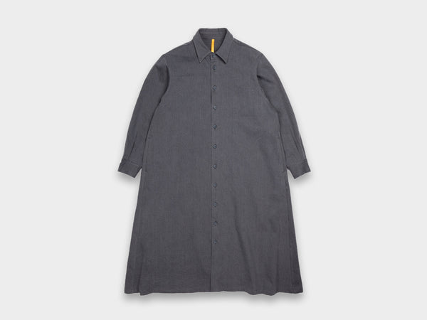 W-R17A1 "Shirt Dress" Asphalt Denim
