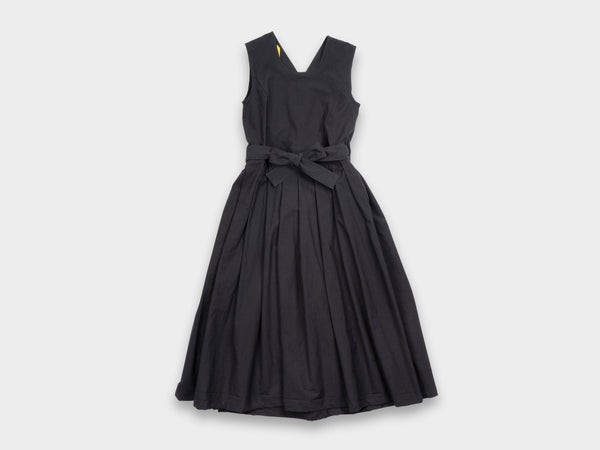 W-R19A8 "Korean Apron Dress" Black Weather