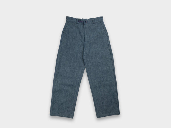 W-R19P4 "High-Wide Pants" Fade Denim