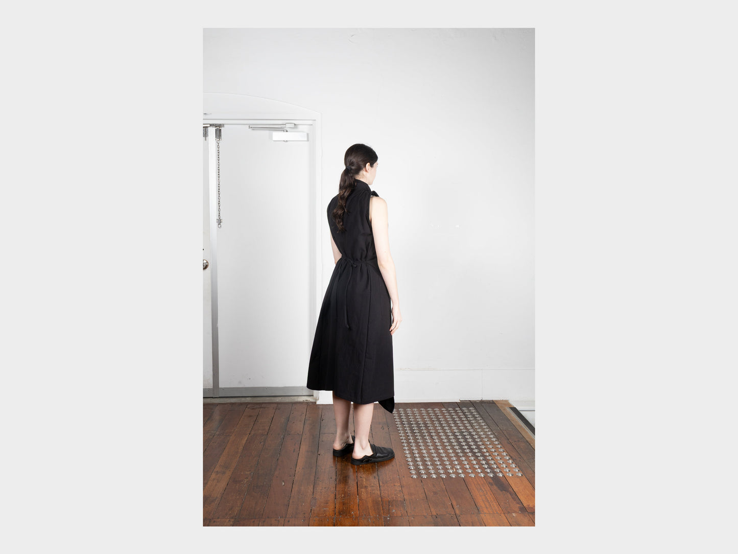 W-R0A8 "Jeogori Dress" Black Wash