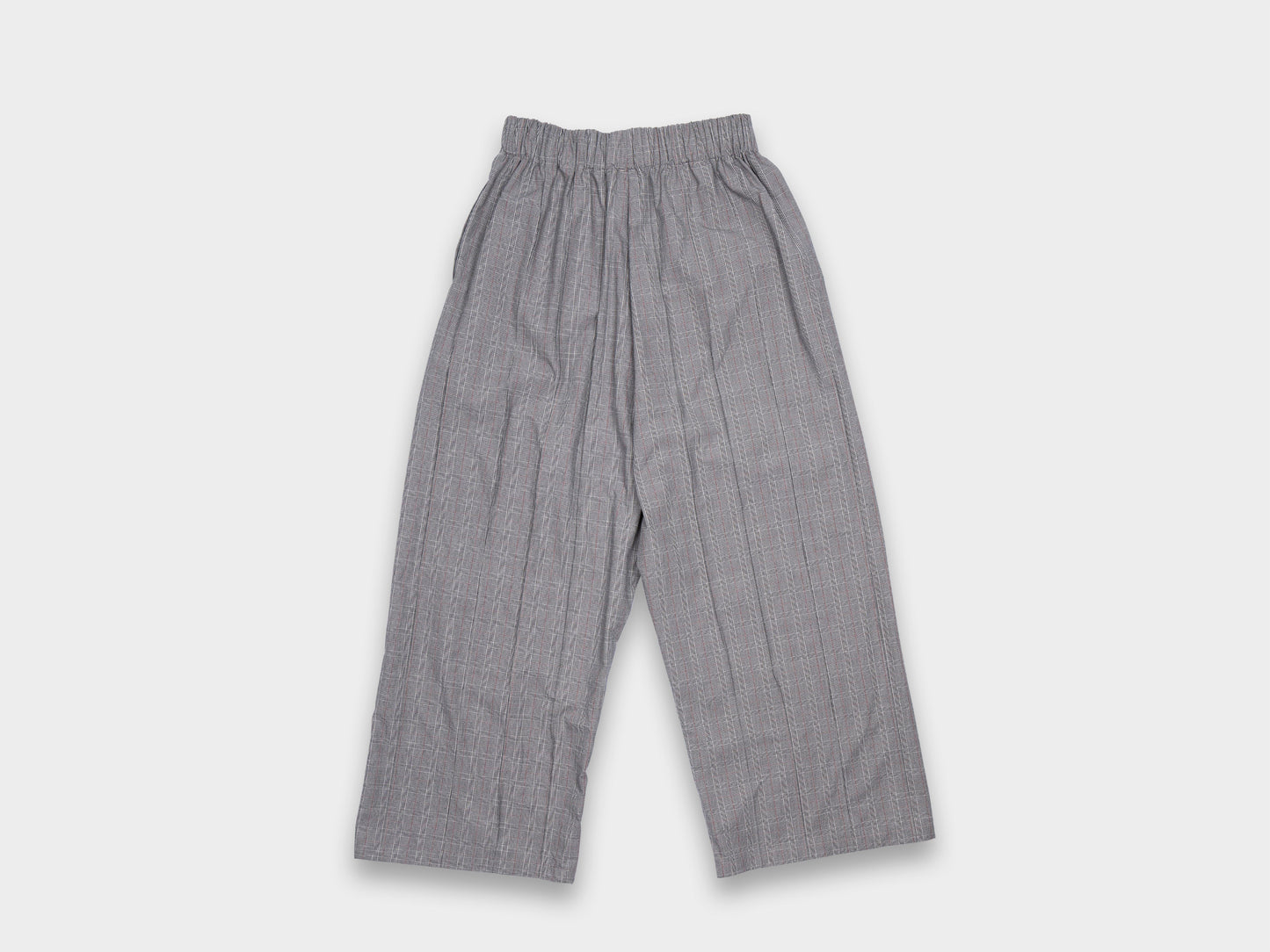 W-R20P3 "Tuck Pants" Grey Damp Cloth