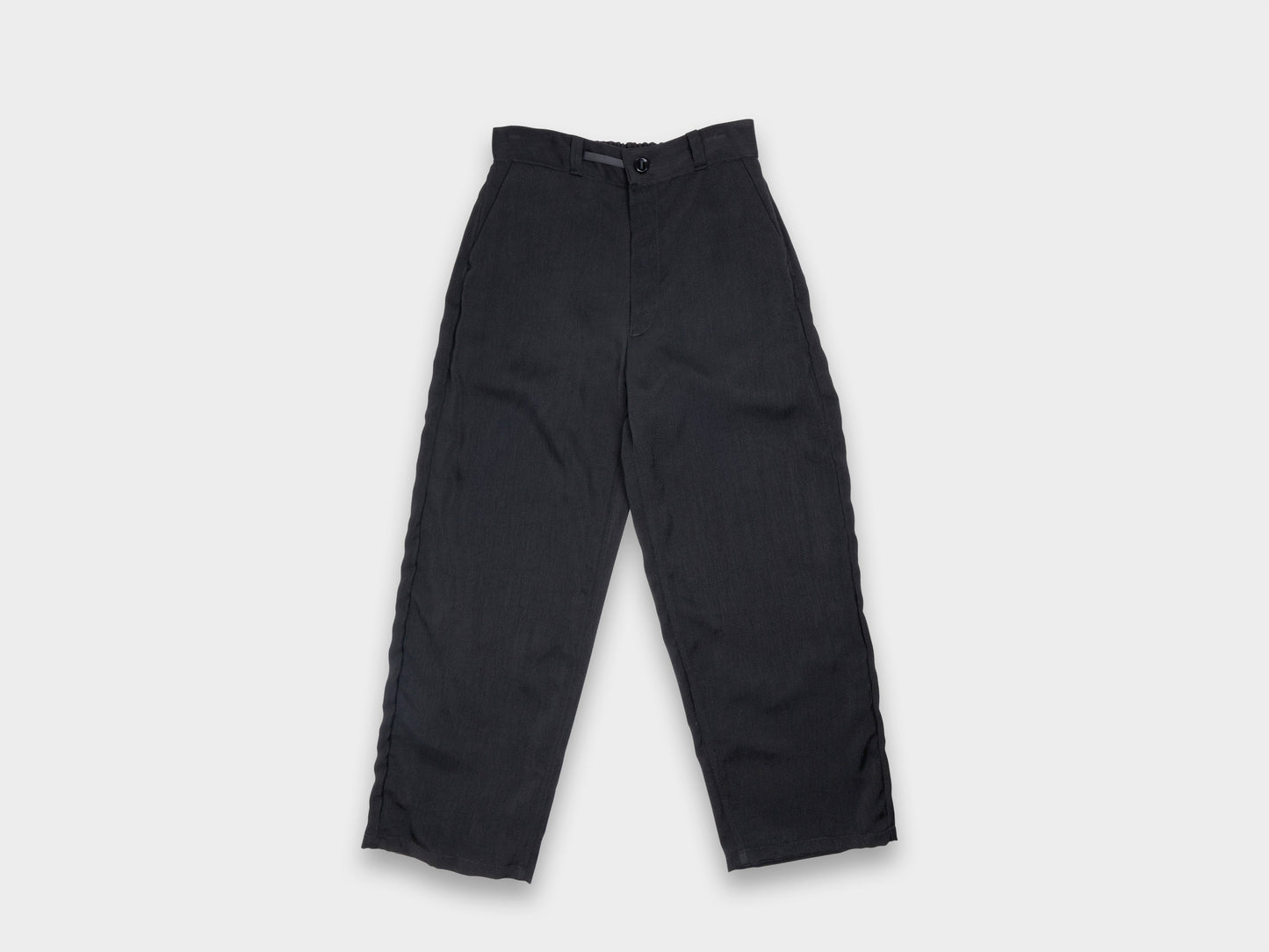 W-R20P4 "High-Wide Pants" Black School Canvas