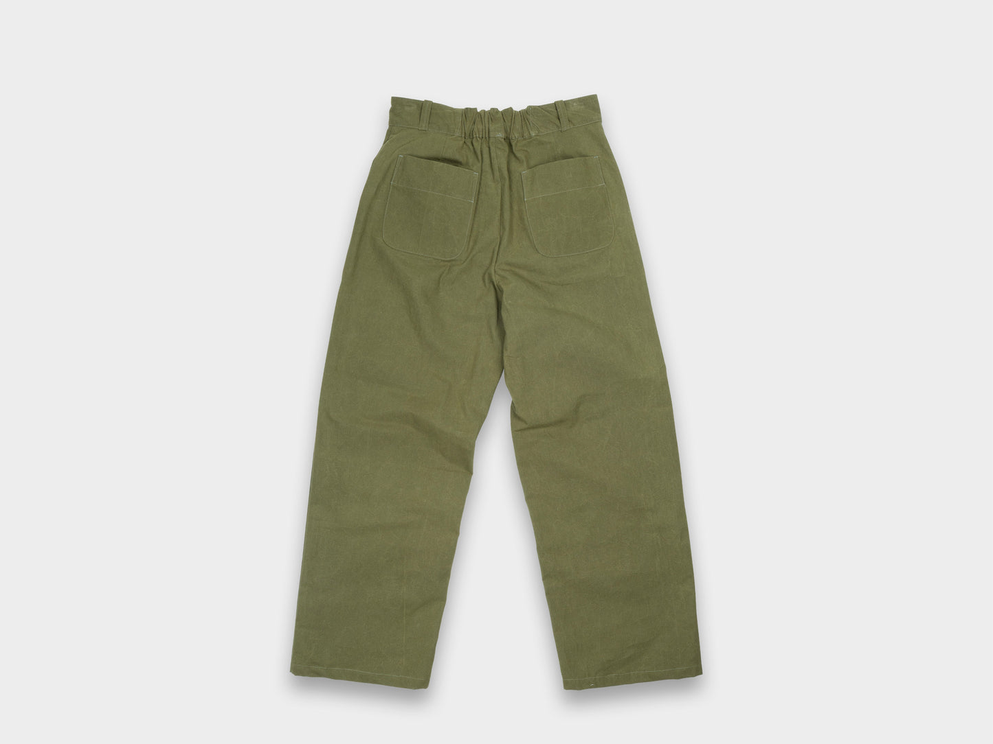 W-R20P4 "High-Wide Pants" Field Wax