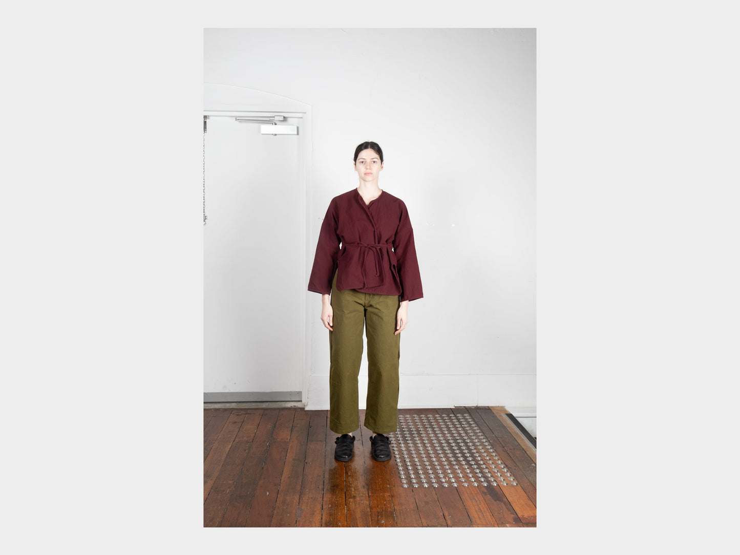 W-R20P4 "High-Wide Pants" Field Wax