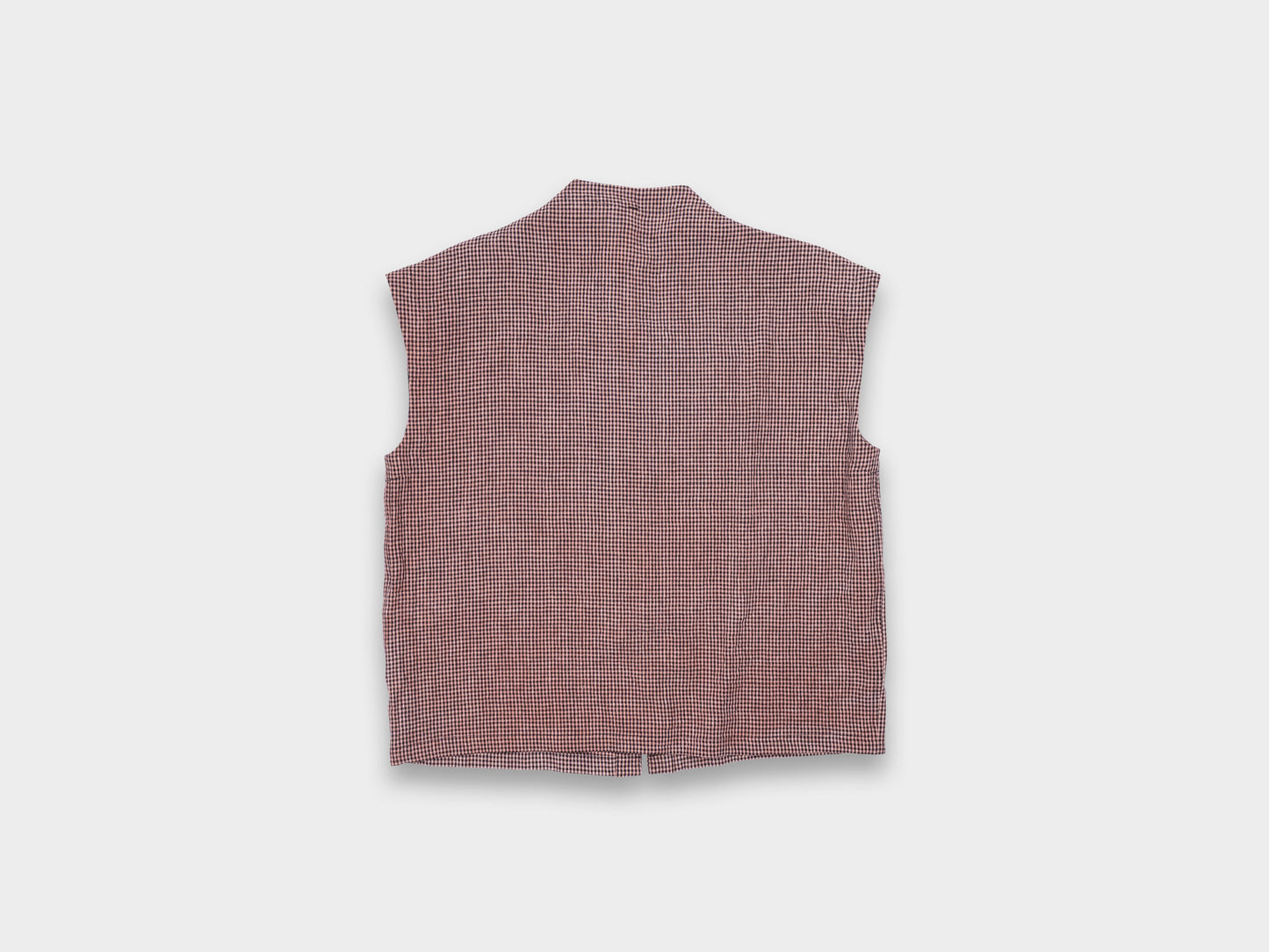 W-R20S5 "Zip Tank" Bengara Gingham