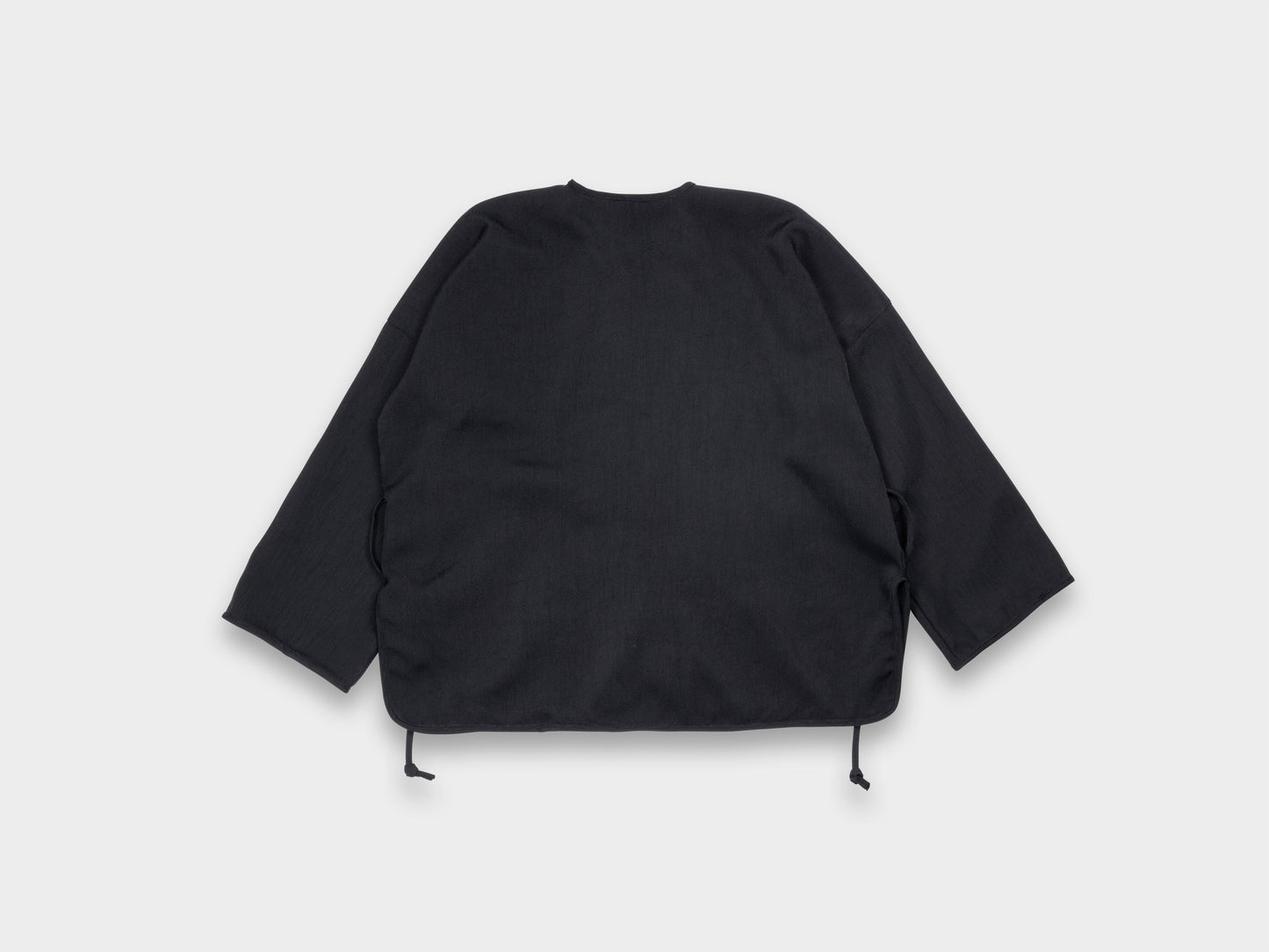W-R20S7 "Cross Cardigan" Black School Canvas