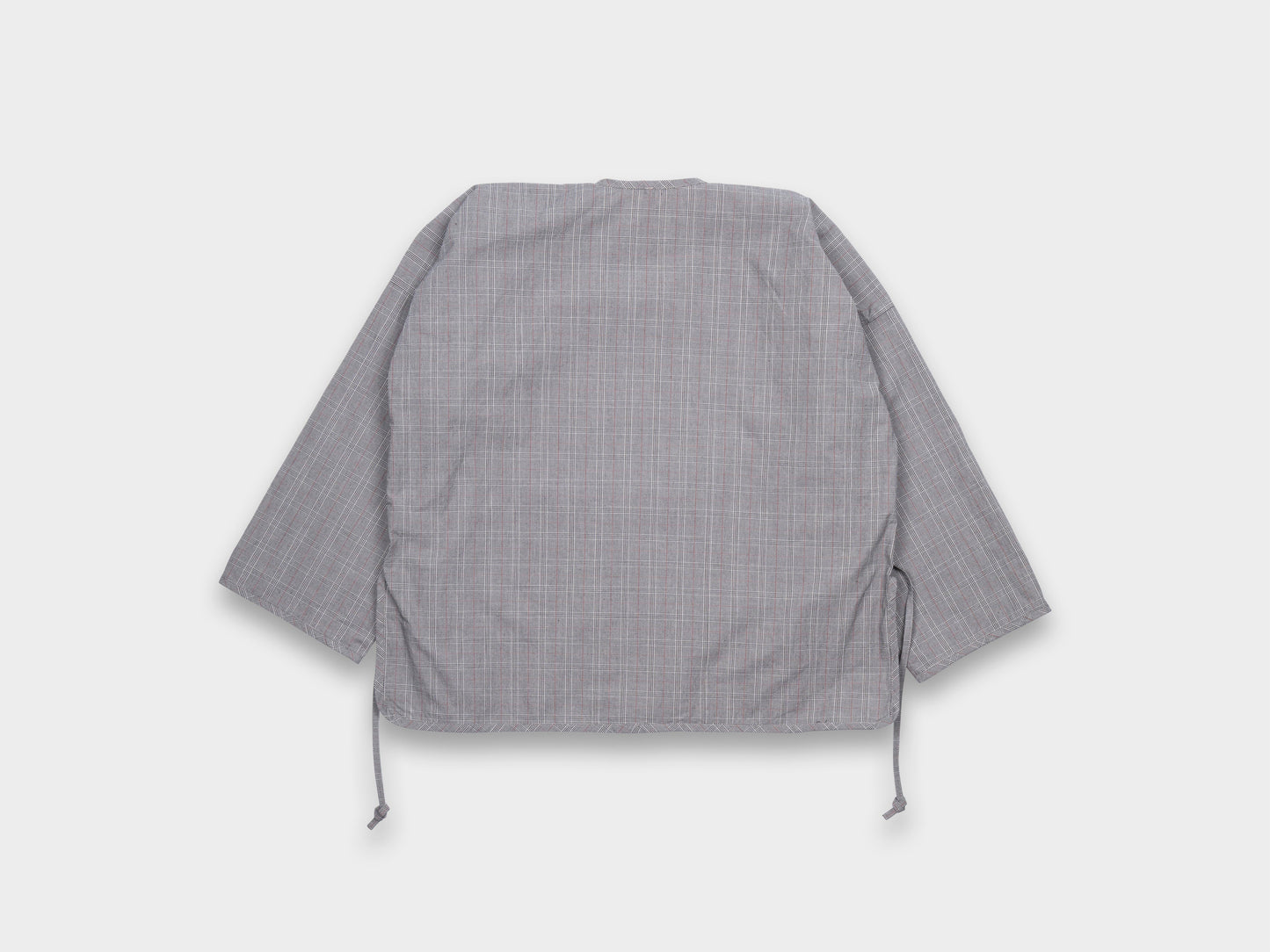 W-R20S7 "Cross Cardigan" Grey Damp Cloth
