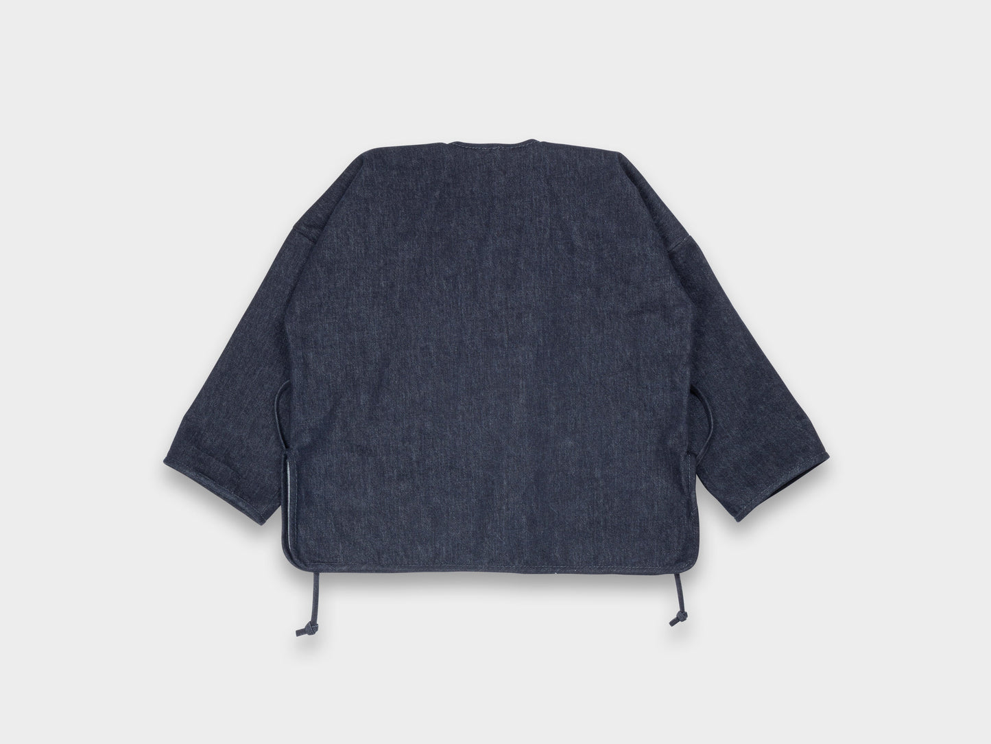 W-R20S7 "Cross Cardigan" Navy Slub Denim