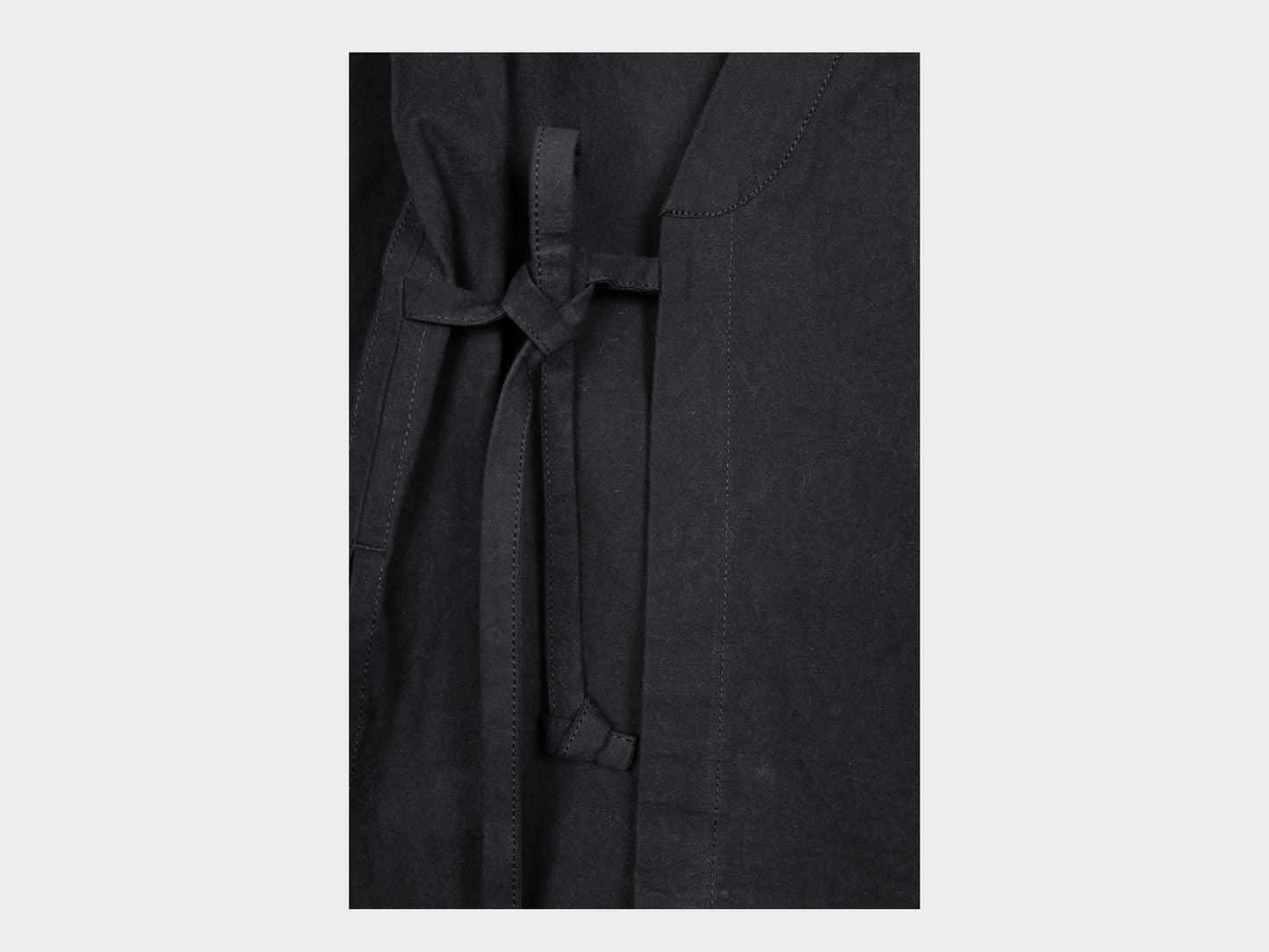 W–R21S8 "Jeogori Jacket" Black Wax