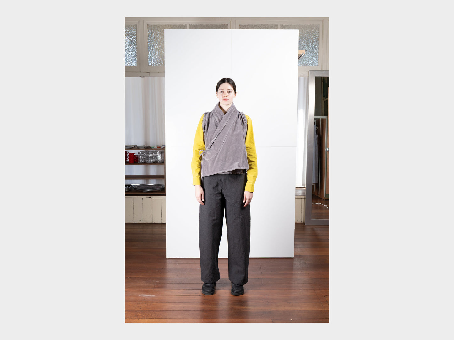 W–R21S8 "Jeogori Shirt" Cloud Velvet