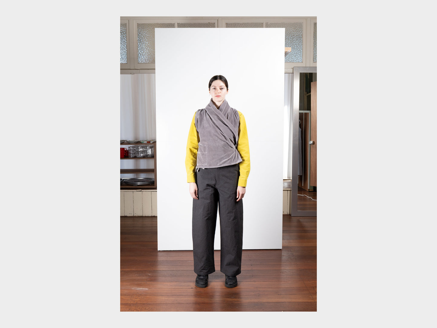 W–R21S8 "Jeogori Shirt" Cloud Velvet