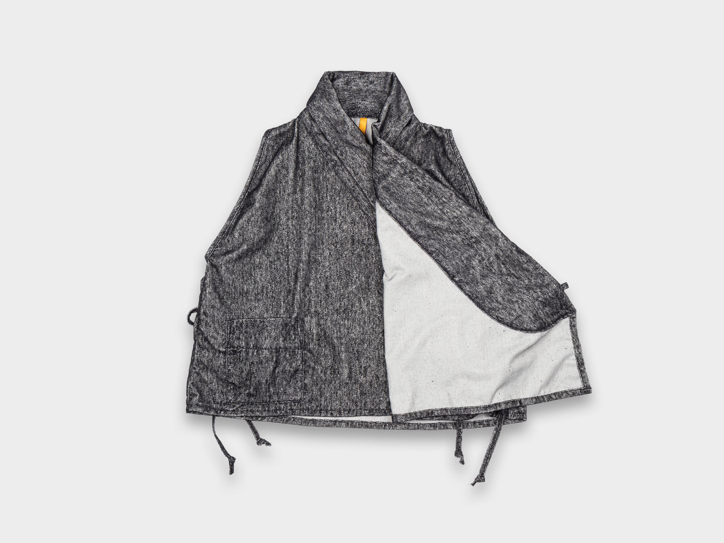 W-R20S8 "Jeogori Shirt" Black Pepper Velvet