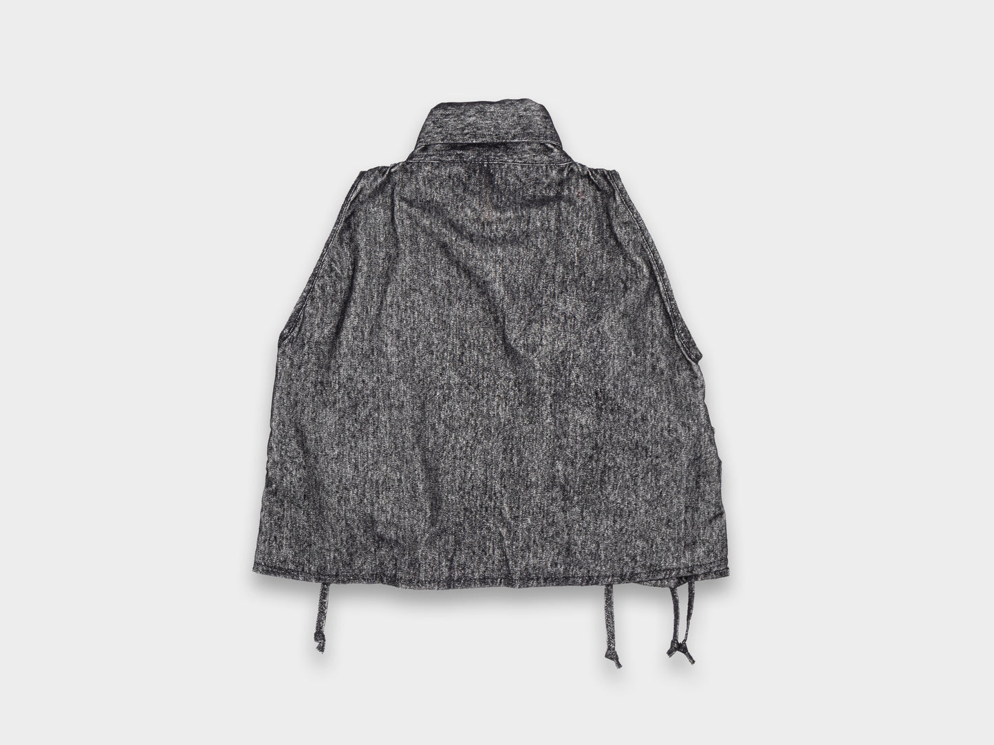 W-R20S8 "Jeogori Shirt" Black Pepper Velvet
