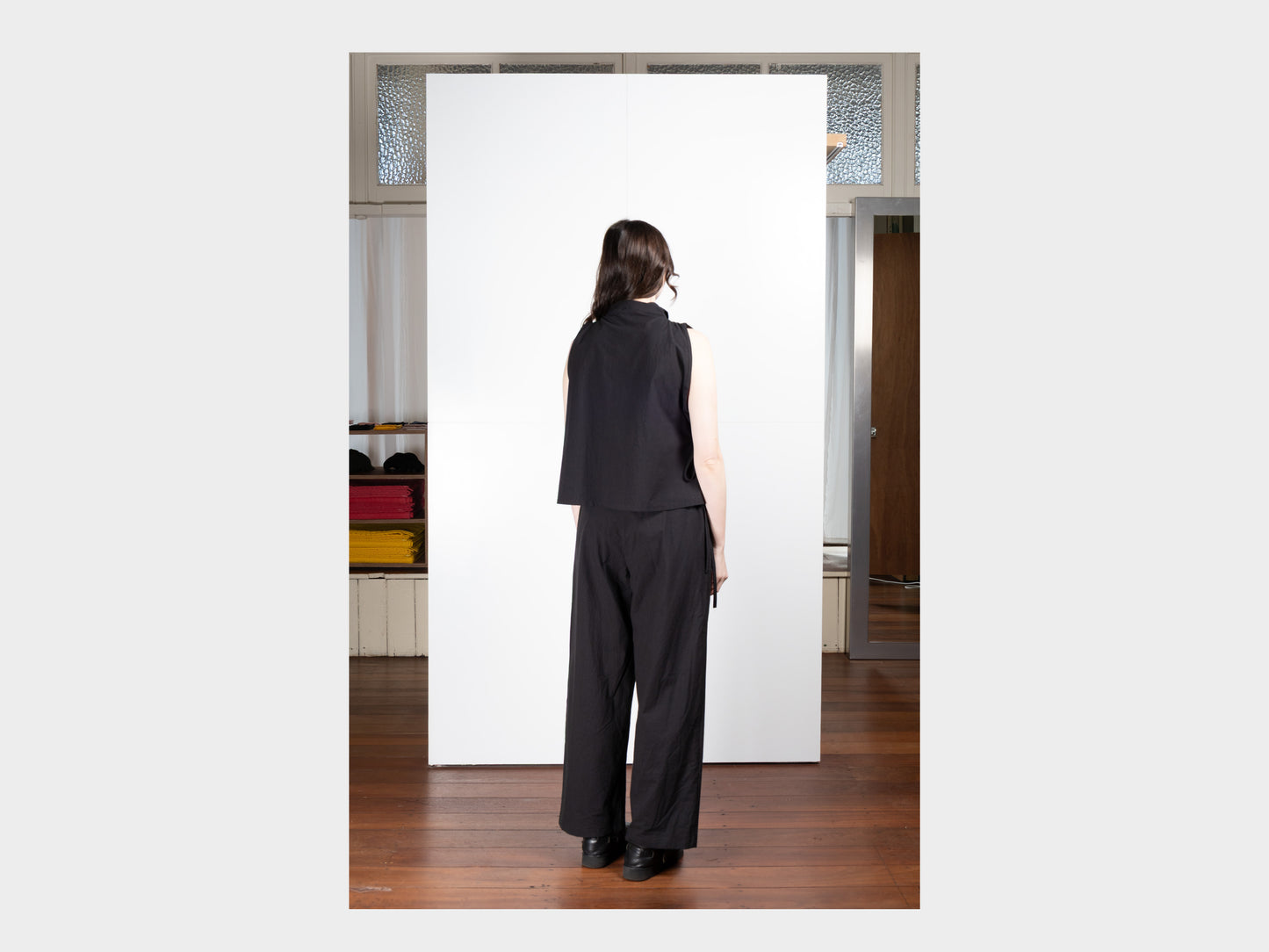 W-R0S8 "Jeogori Shirt" Black Weather