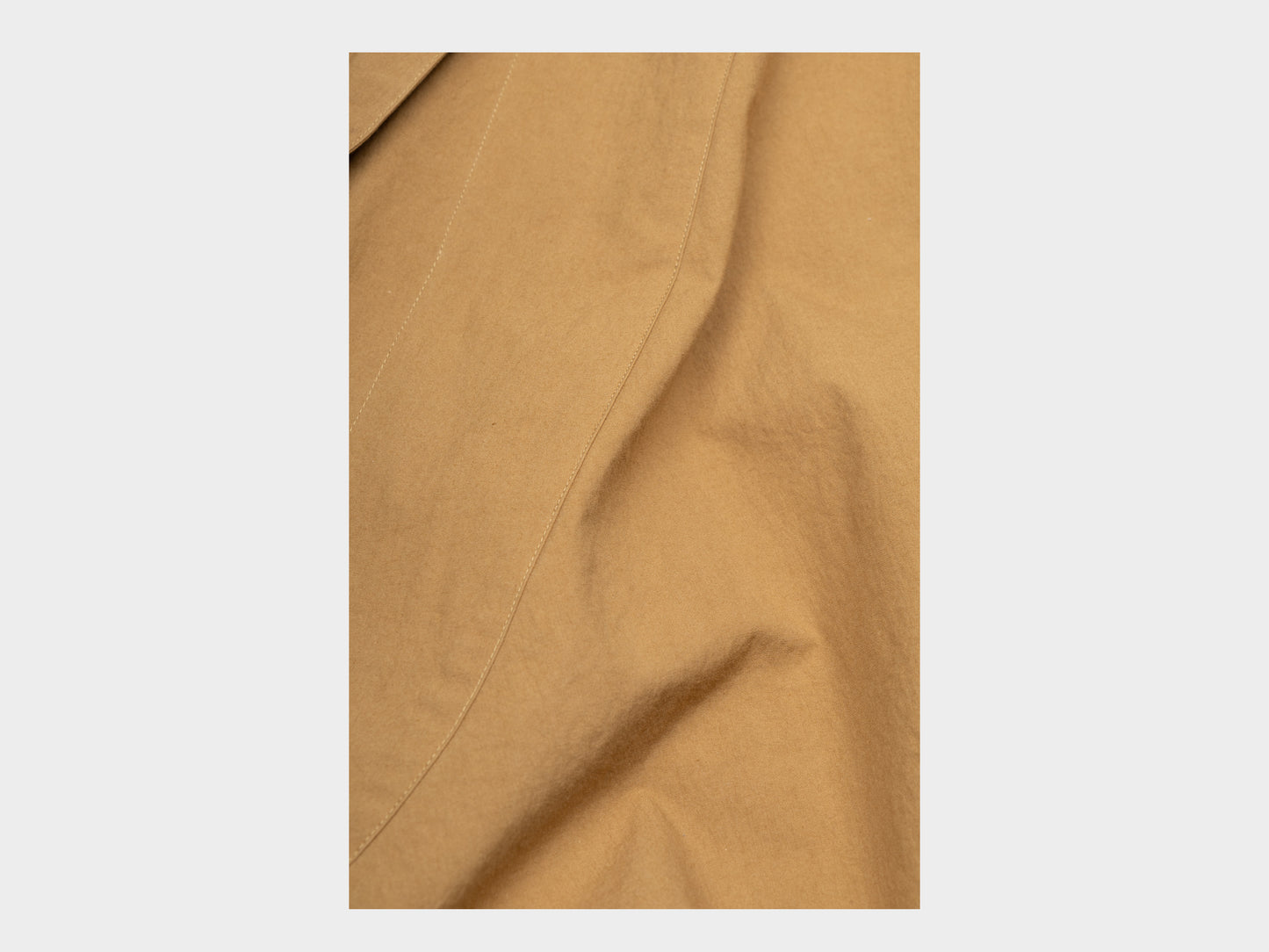 W-R0S8 "Jeogori Shirt" Tan Weather