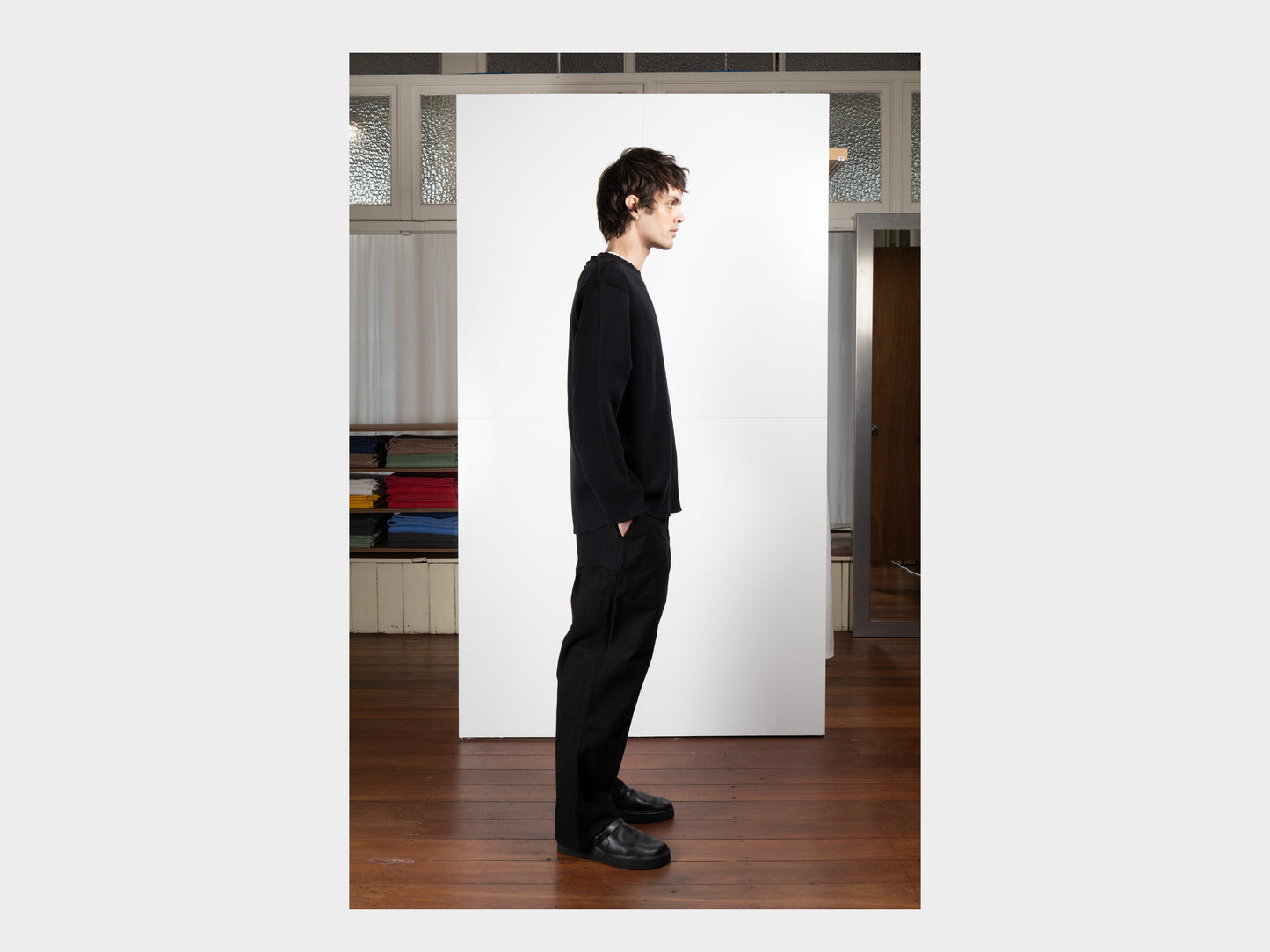 R0T8 “Heavy Waffle” Black