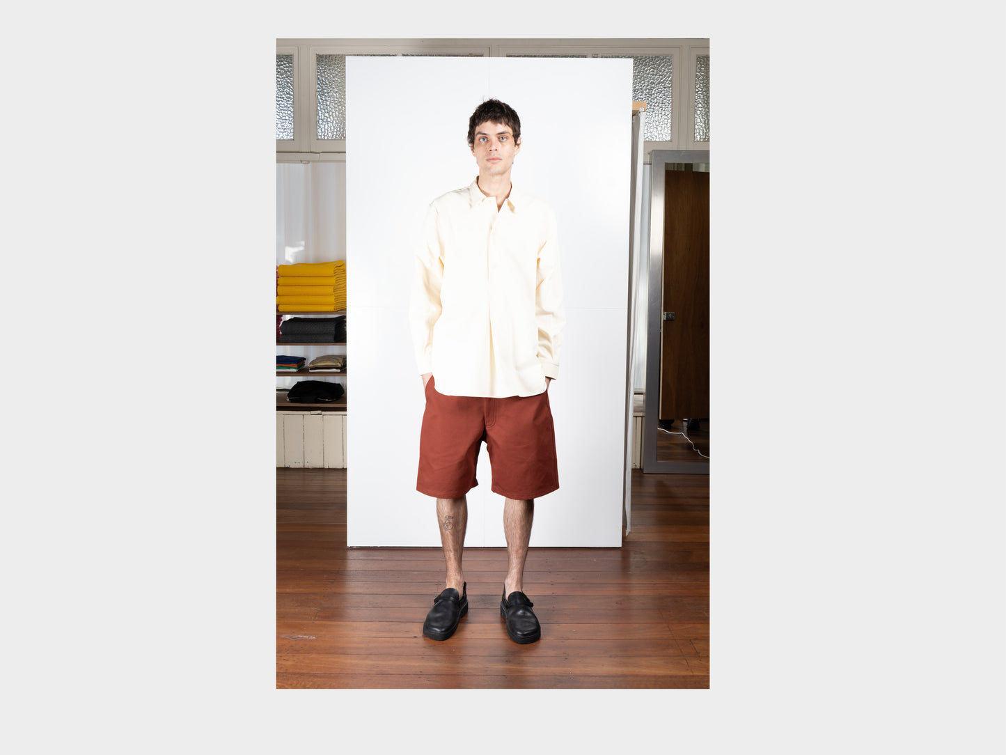R21J7 "Jebok Shorts" Baked Canvas
