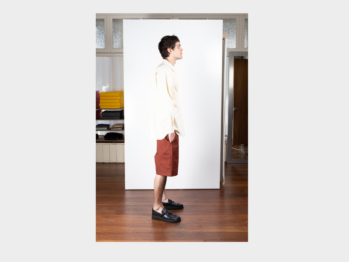 R21J7 "Jebok Shorts" Baked Canvas