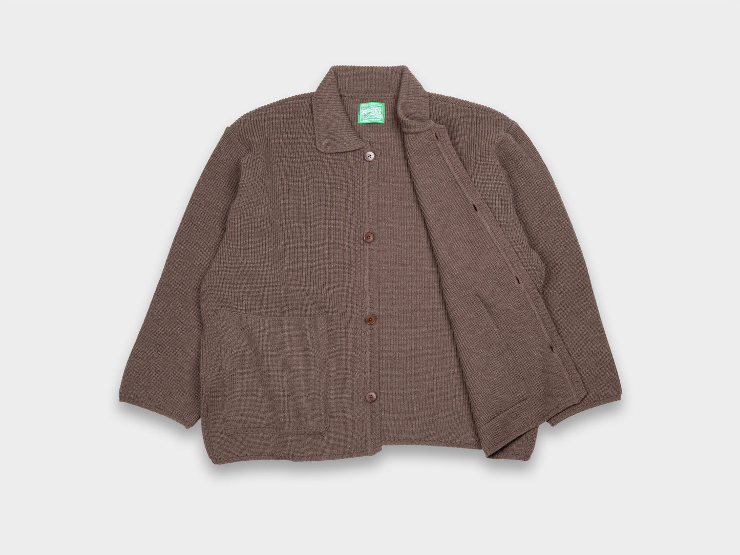 R21Z1 "Machine Cardigan" Black Sheep