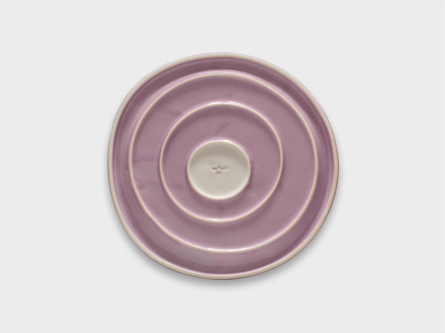 Softedge Studio Dinner Plate Lilac