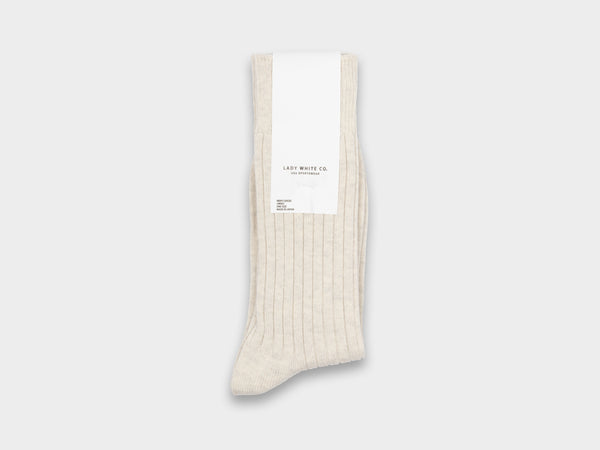 Lady White Co. Athletic Sock Natural