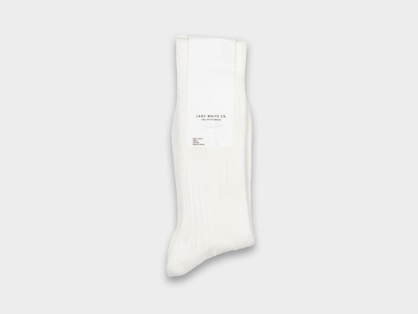 Lady White Co. Athletic Sock White