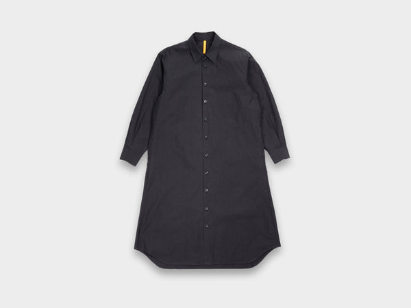 W-R16A1 "Shirt Dress" Black Summer