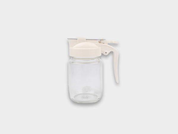 Okawa Glass Server Bottle White