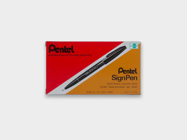 Pentel Sign Pen Red