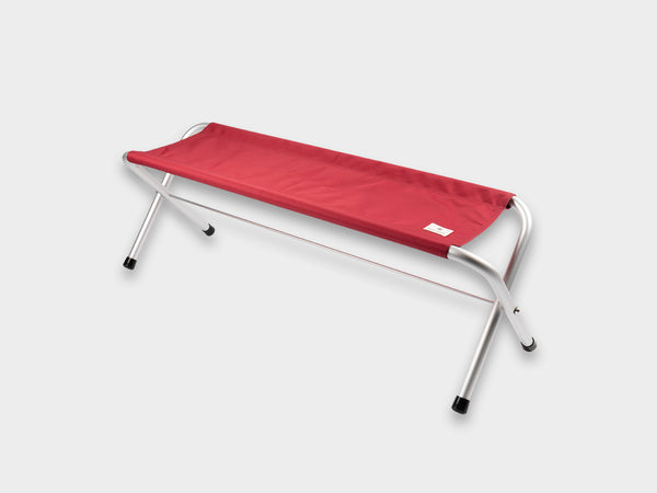 Snow Peak Red Folding Bench